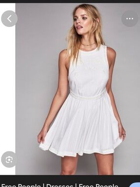 Free People Birds of a Feather mini dress size 2